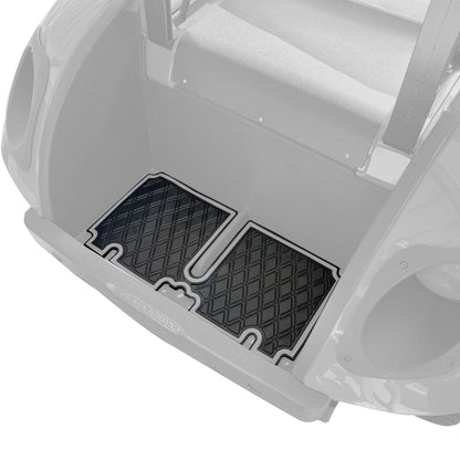 Xtreme Bag Well Mats for EZGO TXT - Black/Gray
