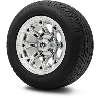 MODZ® 12" Halo Chrome Wheels & Street Tires Combo