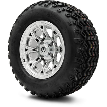 MODZ® 12" Halo Chrome Wheels & Off-Road Tires Combo