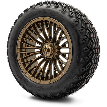 MODZ® 14" Reaper Bronze Wheels & Off-Road Tires Combo