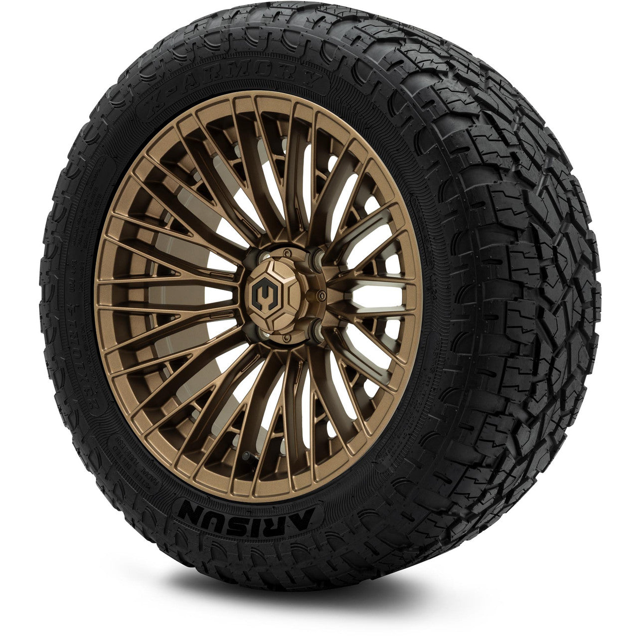 MODZ® 14" Reaper Bronze Wheels & Off-Road Tires Combo