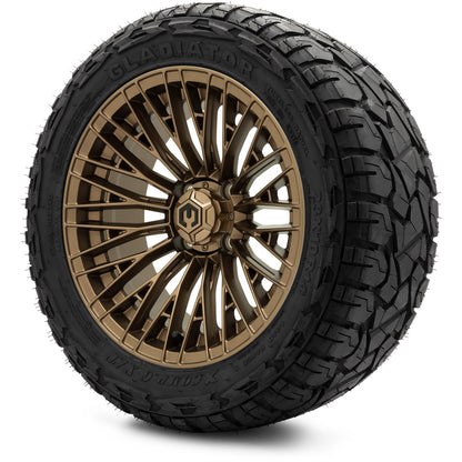 MODZ® 14" Reaper Bronze Wheels & Off-Road Tires Combo