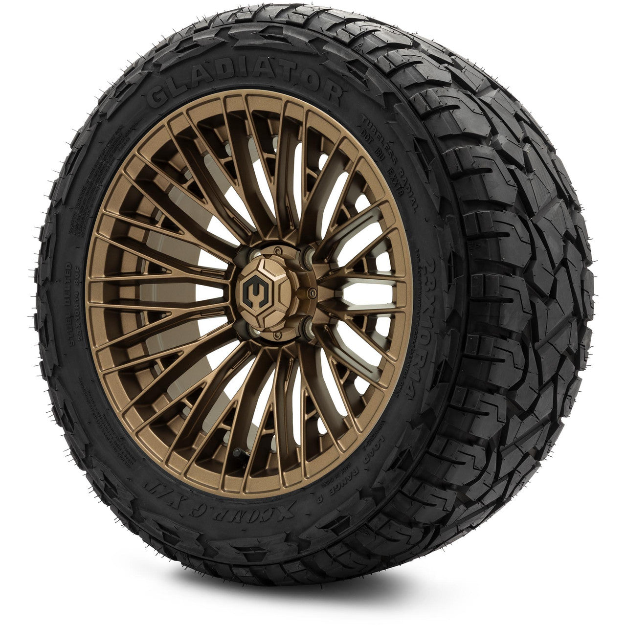 MODZ® 14" Reaper Bronze Wheels & Off-Road Tires Combo