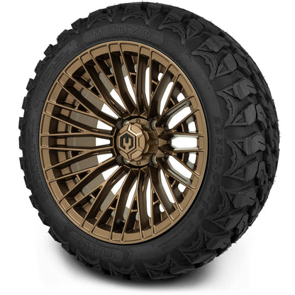 MODZ® 14" Reaper Bronze Wheels & Off-Road Tires Combo