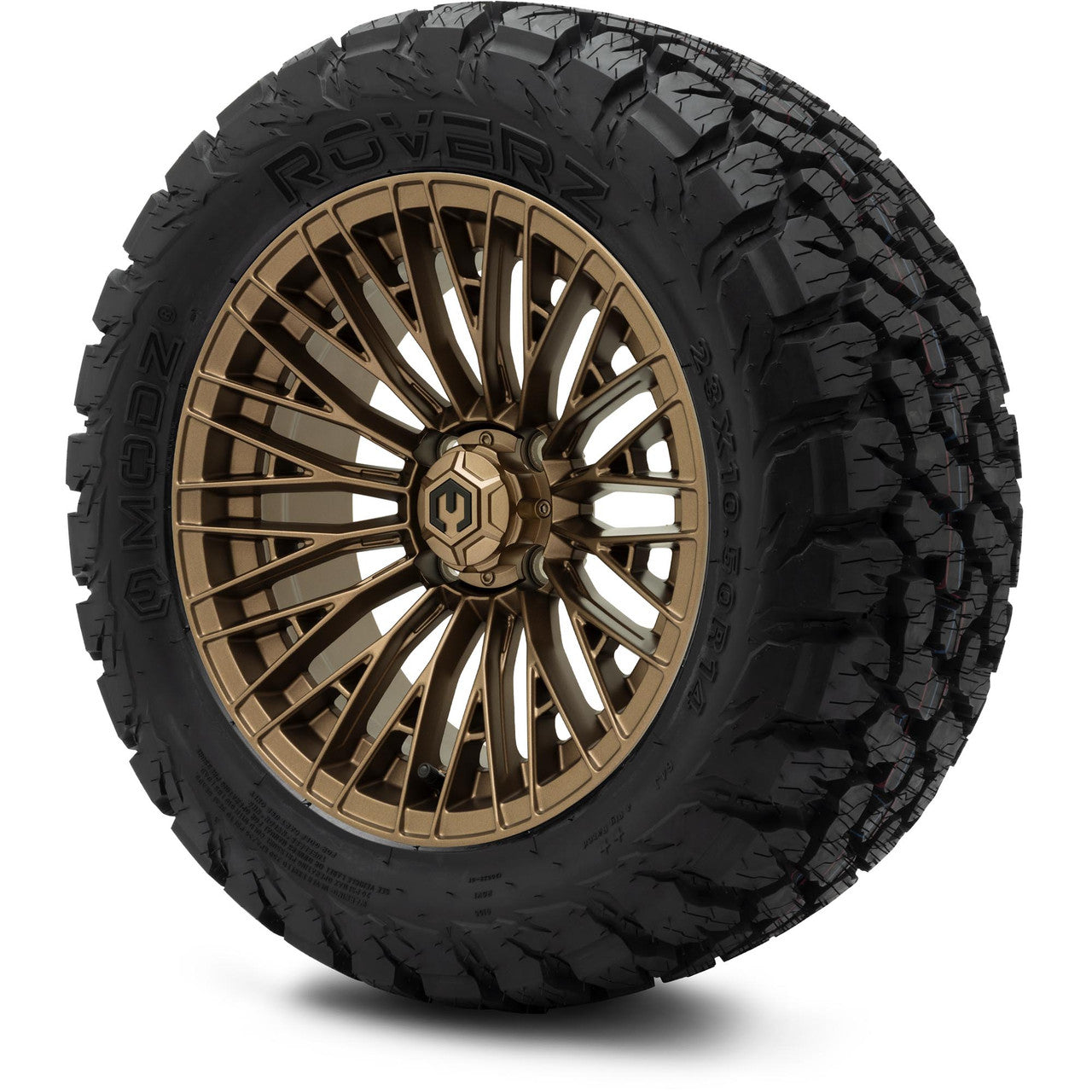 MODZ® 14" Reaper Bronze Wheels & Off-Road Tires Combo