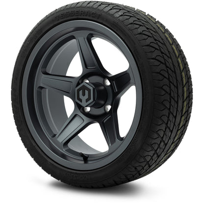 MODZ® 15" Drift Gunmetal Wheels & Street Tires Combo