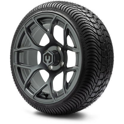 MODZ® 14" Renegade Gunmetal Wheels & Street Tires Combo