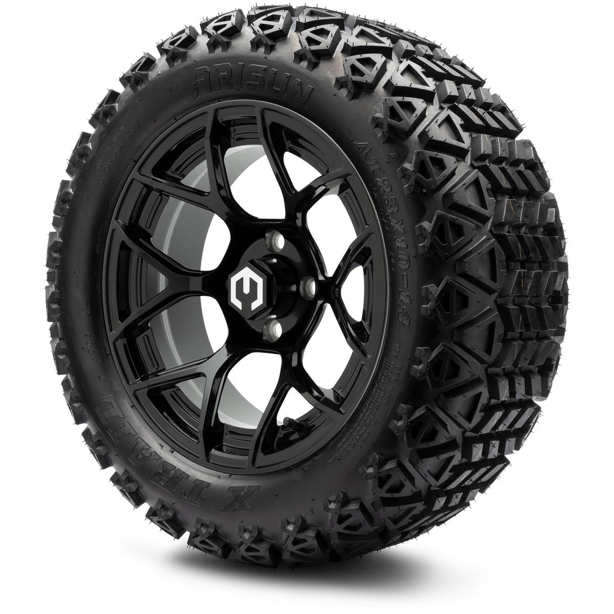 MODZ® 14" Renegade Gunmetal Wheels & Off-Road Tires Combo