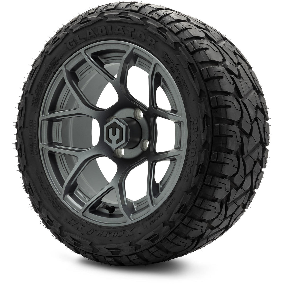 MODZ® 14" Renegade Gunmetal Wheels & Off-Road Tires Combo