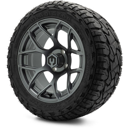 MODZ® 14" Renegade Gunmetal Wheels & Off-Road Tires Combo