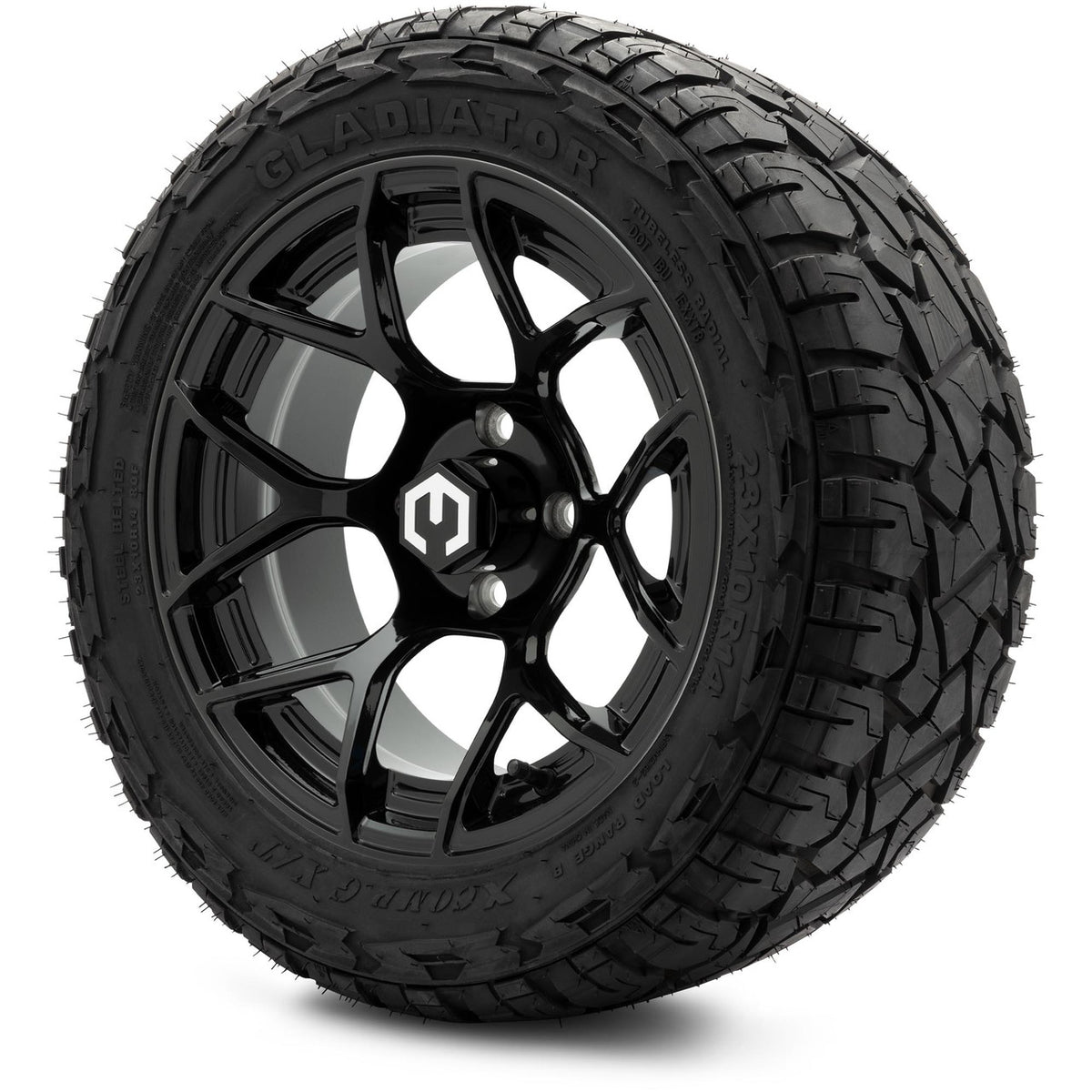 MODZ® 14" Renegade Gunmetal Wheels & Off-Road Tires Combo