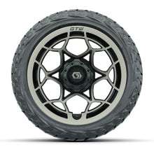 GTW Nexus Gloss Black/Satin Bronze 14 in Wheels with 23x10.00-R14 Maverick All-Terrain Tires – Full Set