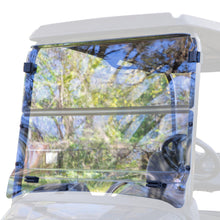 RedDot EZGO RXV with Blow Molded Top Clear Impact modified Folding Windshield (Years 2024-Up)