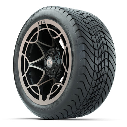 GTW Nexus Black/Bronze 14 in Wheels with 225/30-14 Mamba Street Tires – Full Set