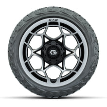 GTW Nexus Gloss Black 14 in Wheels with 23x10.00-R14 Maverick All-Terrain Tires – Full Set