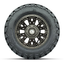 GTW® Stellar Matte Bronze 12 in Wheels with 22X10-12 Timberwolf All-Terrain Tires – Full Set