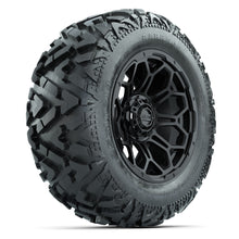 GTW Bravo Matte Black 14 in Wheels with 25x10-14 Barrage Mud Tires – Full Set