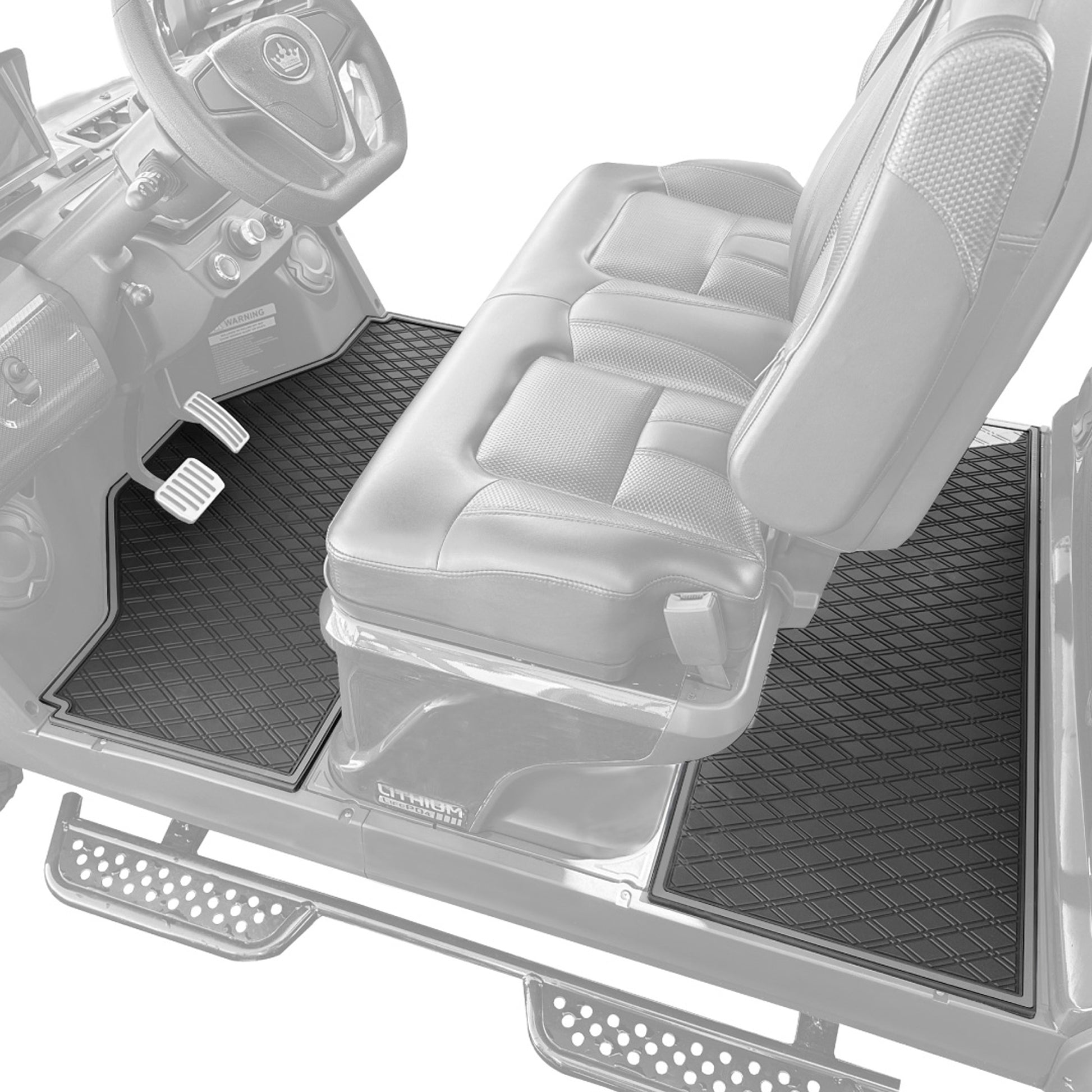 Xtreme Middle Floor Mat for Evolution D5 Ranger & Maverick – Black/Gray