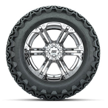 GTW Specter Chrome Wheels with 23in Predator A-T Tires - 14 Inch