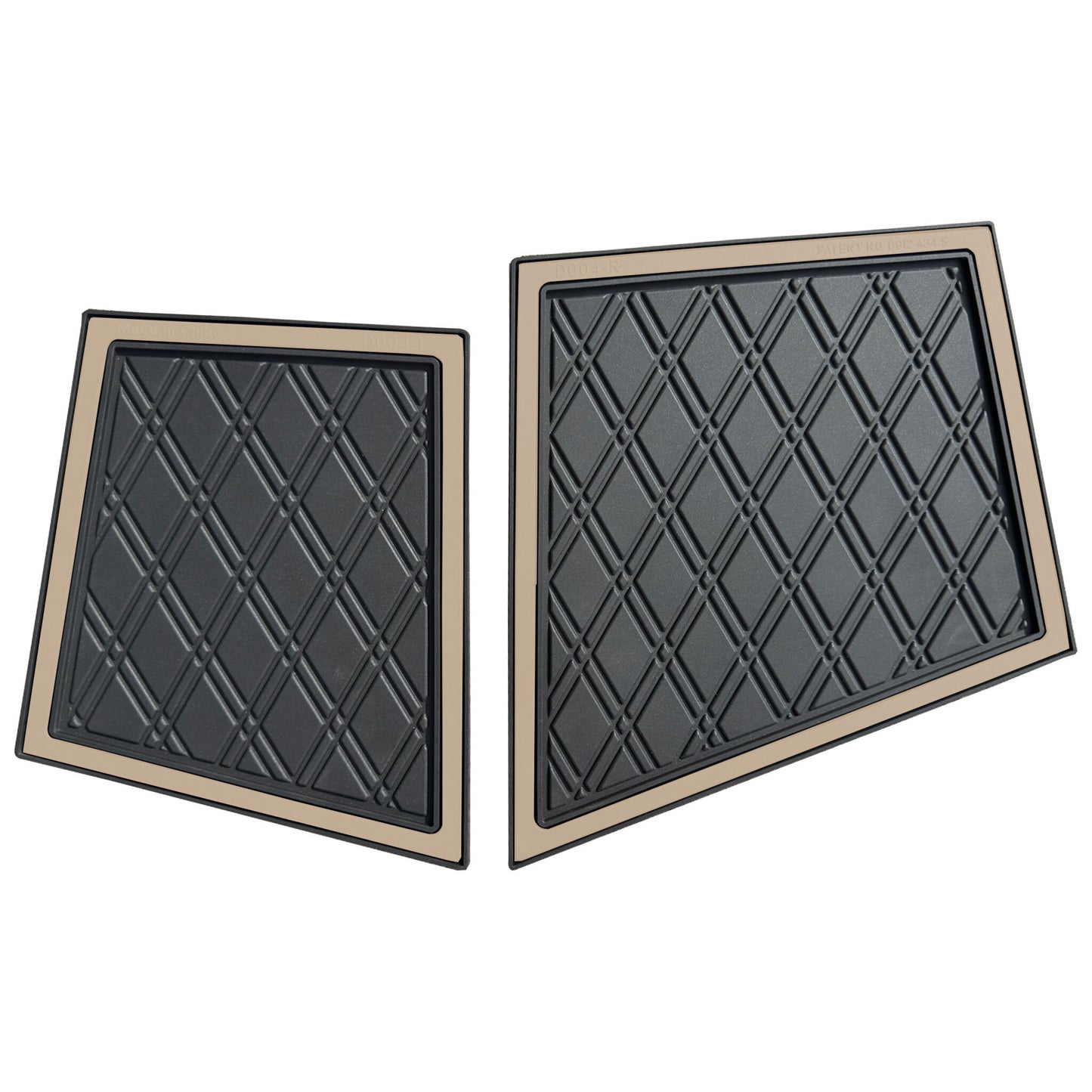 Xtreme Dash Mats for Yamaha Drive2 - Black/White
