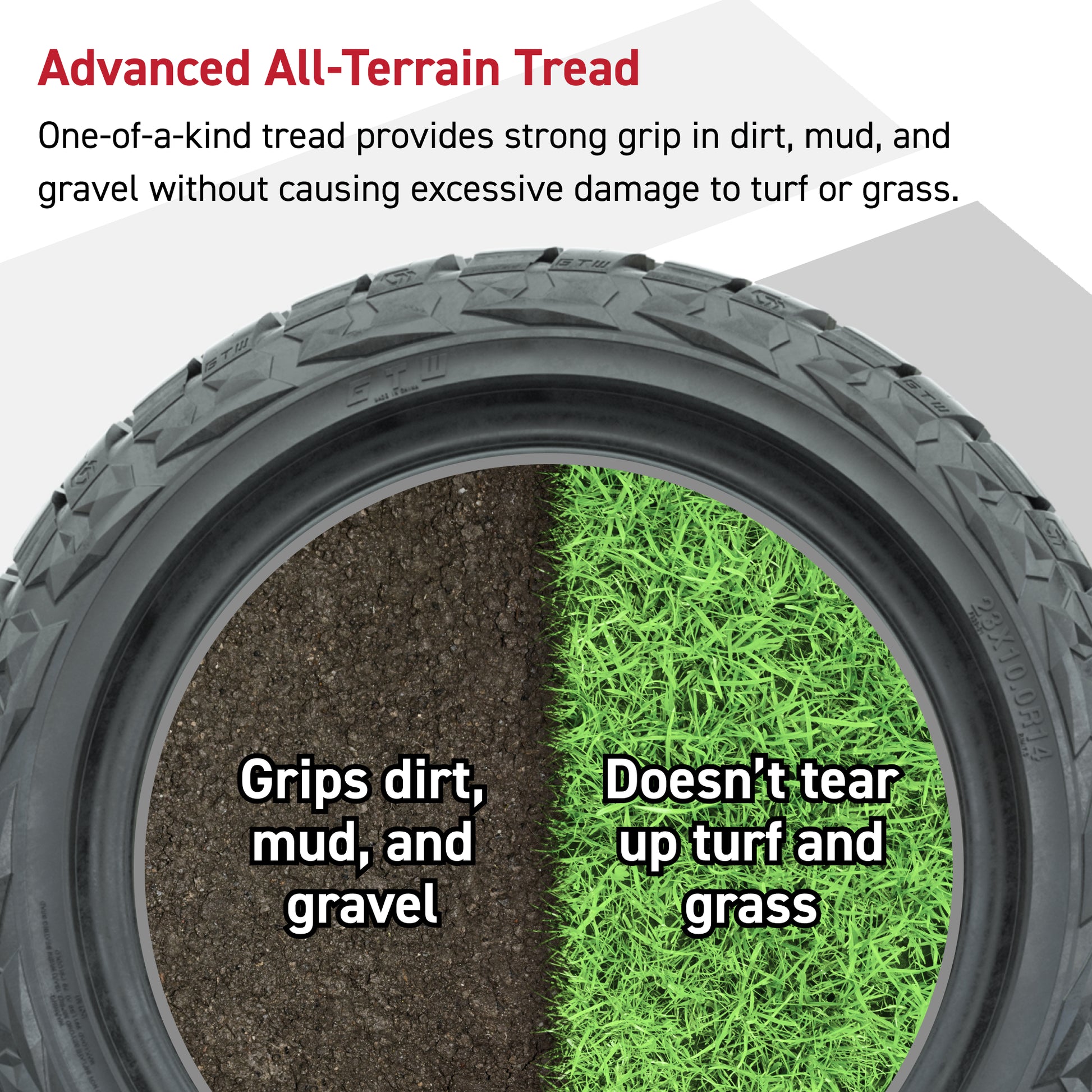 GTW Maverick Radial A/T Tire - 23x10R12
