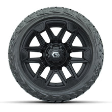 GTW Graffiti Gloss Black 14 in Wheels with 23x10.00-R14 Maverick All-Terrain Tires – Full Set
