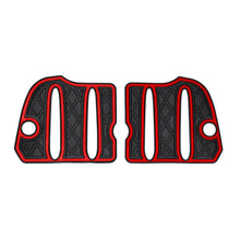 Xtreme Bag Well Mats for Yamaha Drive2 - Black/Red