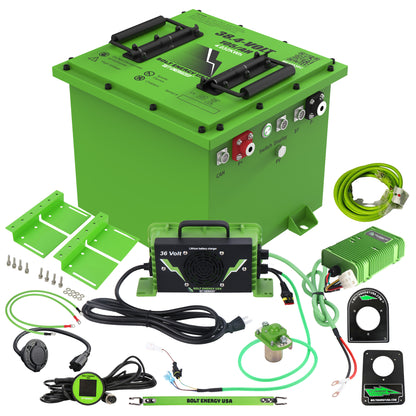 Bolt Energy Club Car DS 36V, 38V 105AH Professional Battery Kit