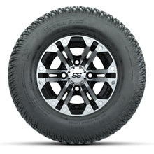 GTW Specter Black/Machined 10 in Wheels with 20x10-10 S-Pattern Terra Pro Street Tires – Full Set
