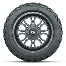 GTW Volt Gunmetal 14 in Wheels with 22X10-14 Timberwolf All-Terrain Tires – Full Set