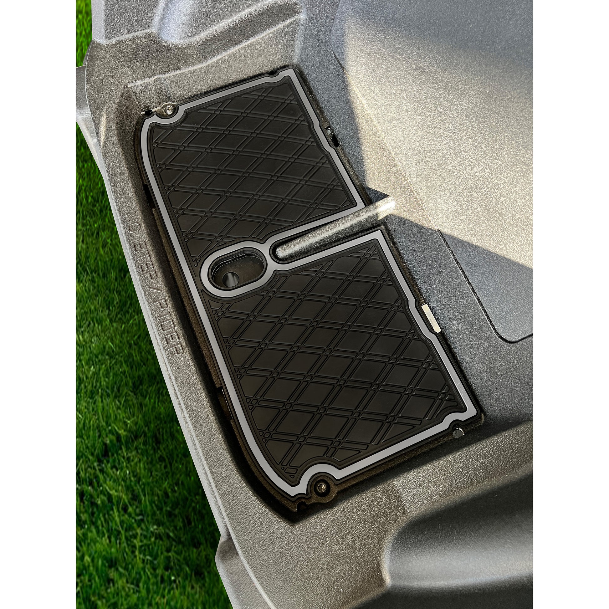 Xtreme Bag Well Mats for EZGO RXV Bag Well Mats - Black/Gray