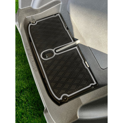 Xtreme Bag Well Mats for EZGO RXV Bag Well Mats - Black/Gray