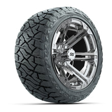 GTW Specter Chrome 14 in Wheels with 23x10.00-R14 Maverick All-Terrain Tires – Full Set
