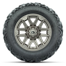 GTW Graffiti Bronze/Black 14 in Wheels with 25x10-14 Barrage Mud Tires – Full Set
