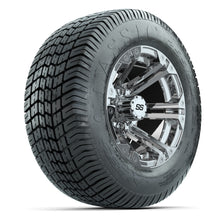 GTW® Specter Chrome 12 in Wheels with 255/50-12 Excel Classic Street Tires – Full Set