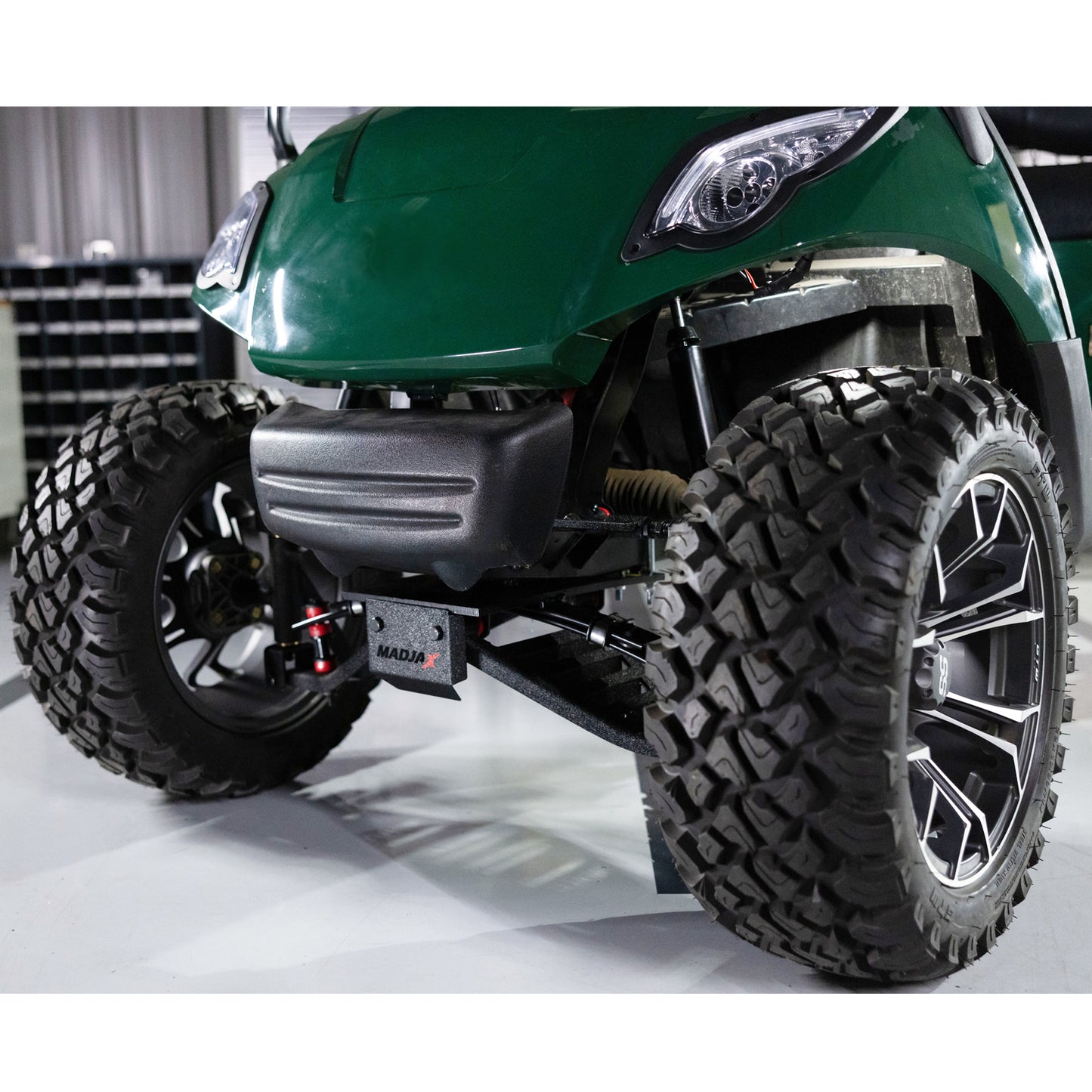 4" MadJax King XD Lift Kit for Yamaha G29/Drive & Drive2 with Solid/Fixed Rear Axle