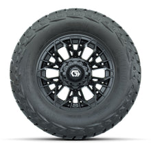 GTW Stellar Matte Black 12 in Wheels with 23x10.00-R12 Maverick All-Terrain Tires - Full Set