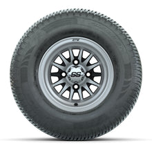 10" GTW Medusa Black and Machined Wheels with 20" Fusion Street Tires- Set of 4