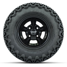 GTW Godfather Black 10 in Wheels with 20x10-10 Predator All-Terrain Tires – Full Set