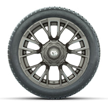 GTW® Vandal Satin Bronze/Machined 14 in Wheels with 205/30-14 Fusion Street Tires – Full Set