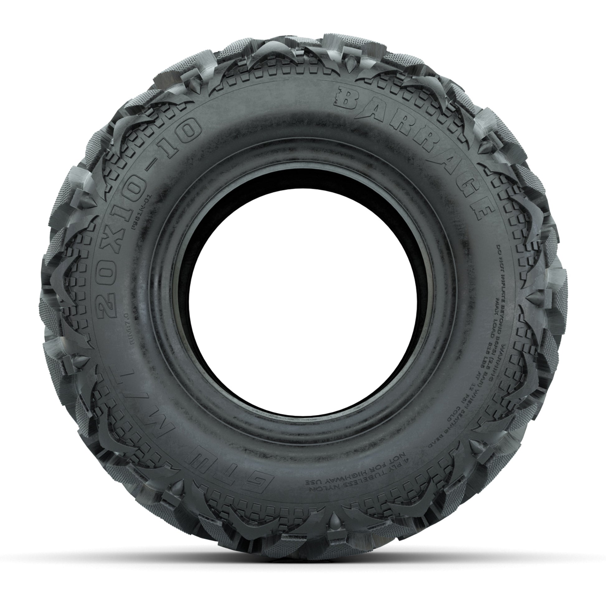 20x10-10 GTW® Barrage Mud Tire