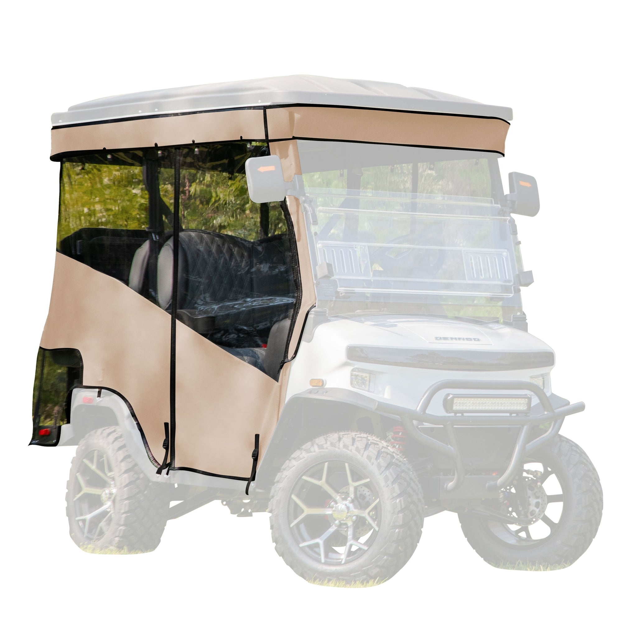 RedDot Denago Nomad XL 2+2 Linen 3-Sided Track Style Enclosure & Valance
