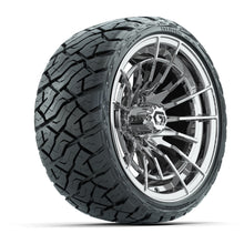 GTW Boost Chrome 14 in Wheels with 205/35-R14 Maverick Low-Profile All-Terrain Tires – Full Set