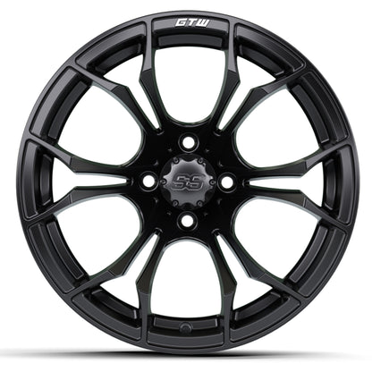 15'' GTW® Spyder Matte Black Wheel