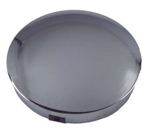 Chrome Moon Hub Cap. Years 6'' Wheel Opening