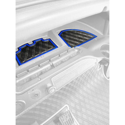 Xtreme Dash Mats for Club Car Precedent & Onward - Black/Blue