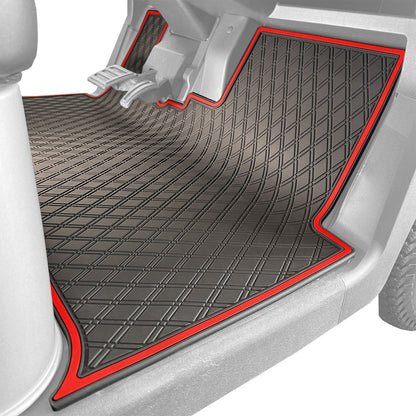 Xtreme Floor Mats for EZGO RXV 2024-Up - Black/Red