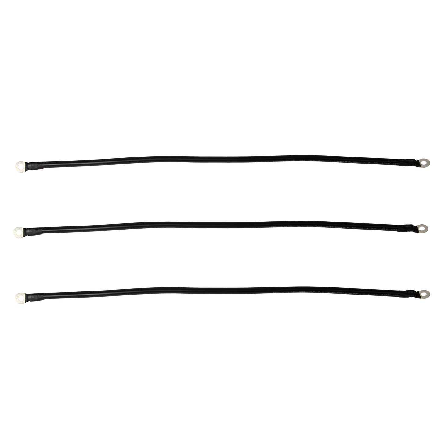 Club Car Precedent with 12V Batteries 4-Gauge Battery Cable Set (Years 2004-2008)