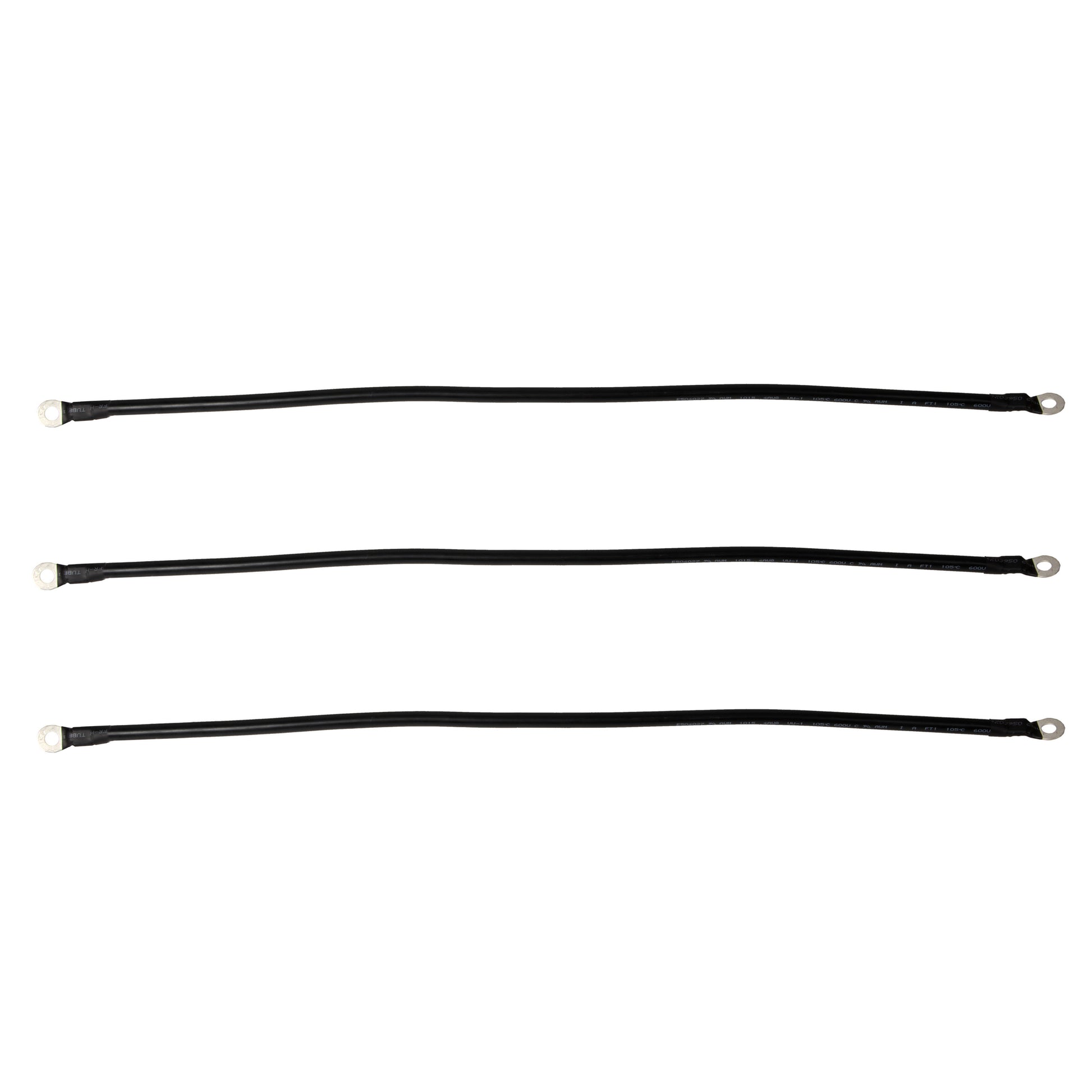 Club Car Precedent with 12V Batteries 4-Gauge Battery Cable Set (Years 2004-2008)