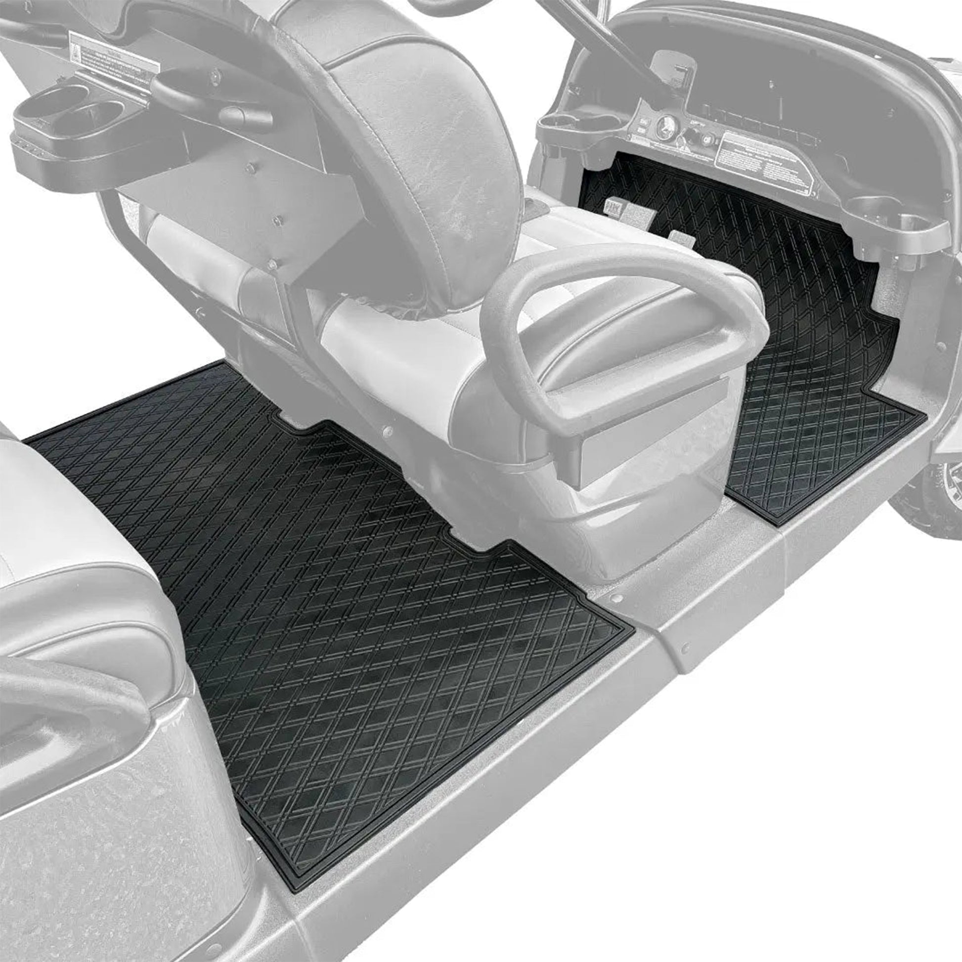 Xtreme Floor Mats for Club Car Onward - All Black Set